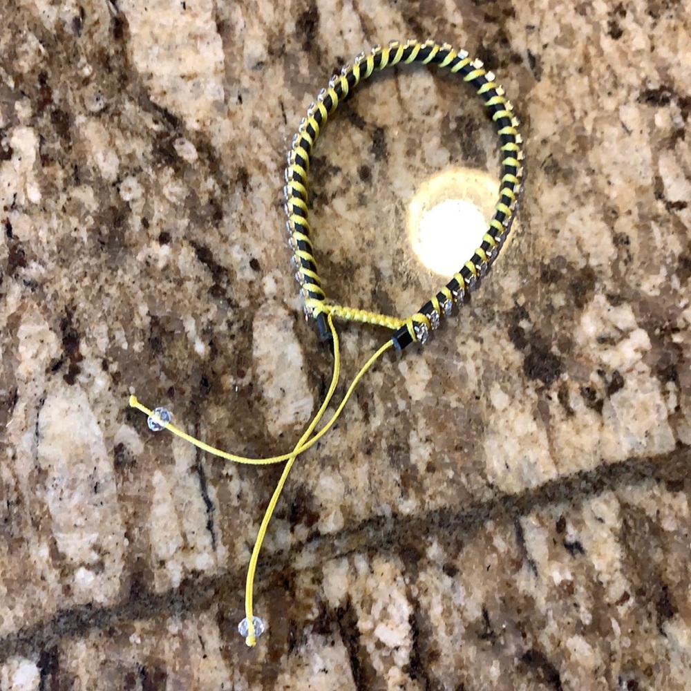 NWOT Torrid Leather Wrapped Bracelet w/ Stones